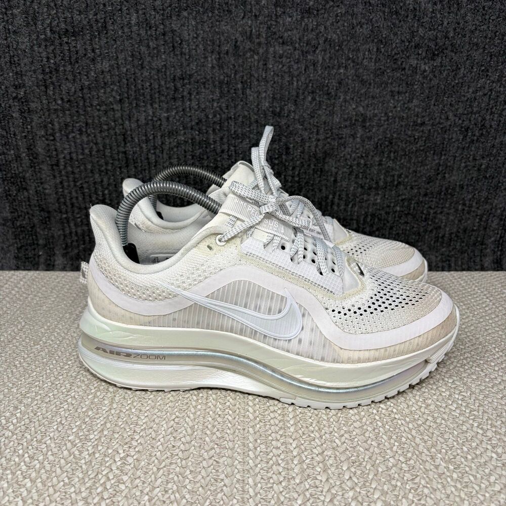 Nike Air Zoom Pegasus Premium Summit White Iridescent Womenβs 8.5 IO9918-100
